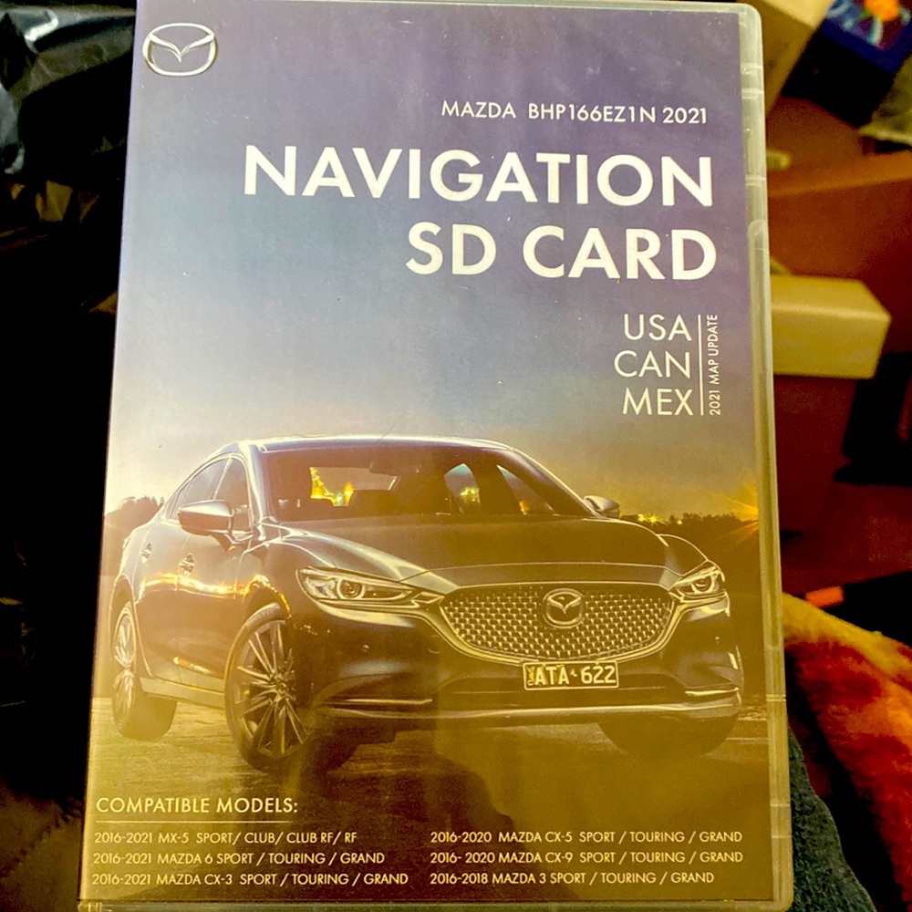 Mazda Navigation SD Card